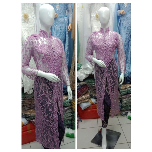 kebaya ibu besan full Payet depan belakang sematakai)