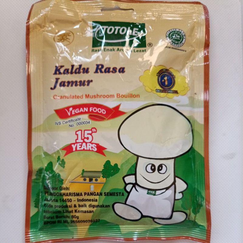 

TOTOLE KALDU RASA JAMUR 80g