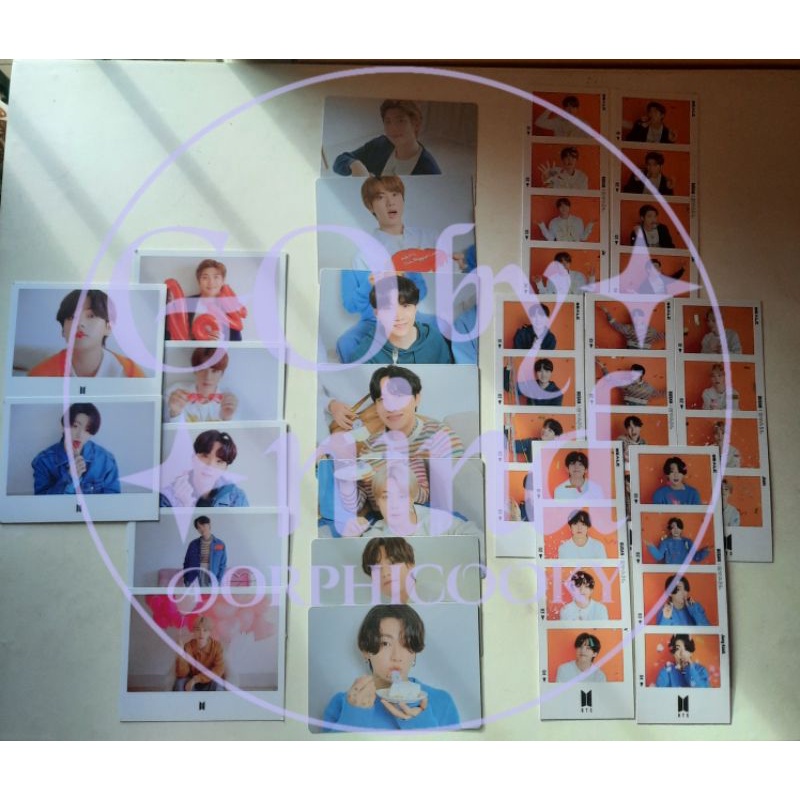 Merch BTS Yet to Come Busan Member set mpc bts ytc busan 4cuts bts instant photo bts jimin seokjin n