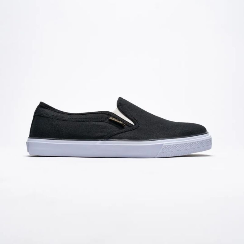 Sepatu slip on Johnson Venus black white original / Sepatu Jhonson / Jhonson /  jonson / Sepatu slip on jhonson