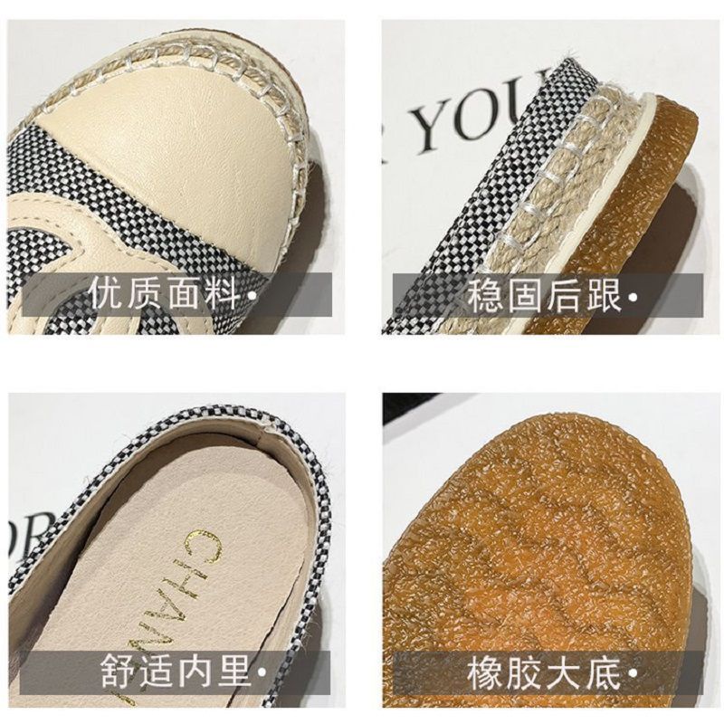 [COD] 10996 Sandal Import Wanita Much Espadrilles Mules