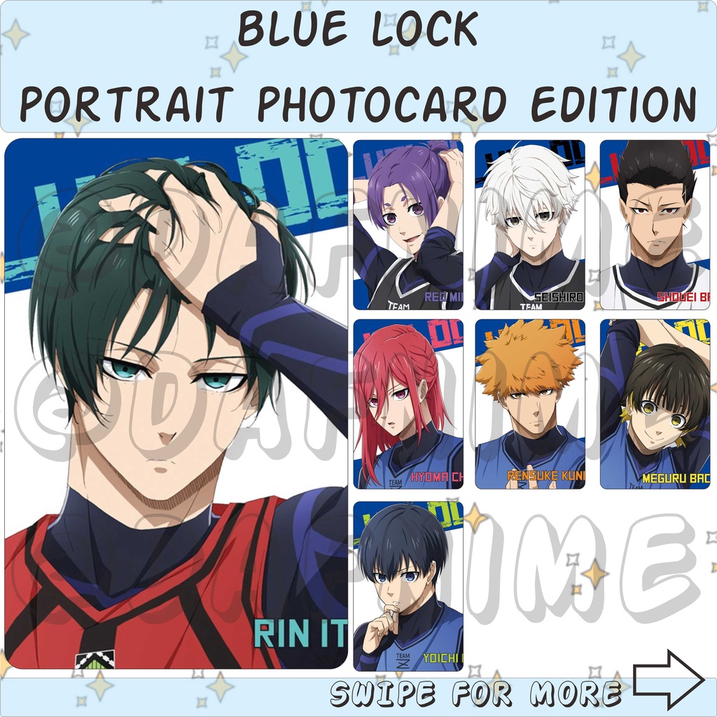 BLUE LOCK PORTRAIT EDITION PHOTOCARD ANIME