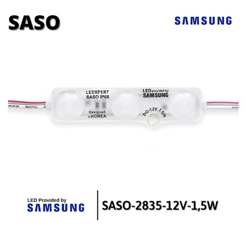 Modul Lampu LED SAMSUNG SASO IP68 SMD 2835 DC 12V Module Mobil M