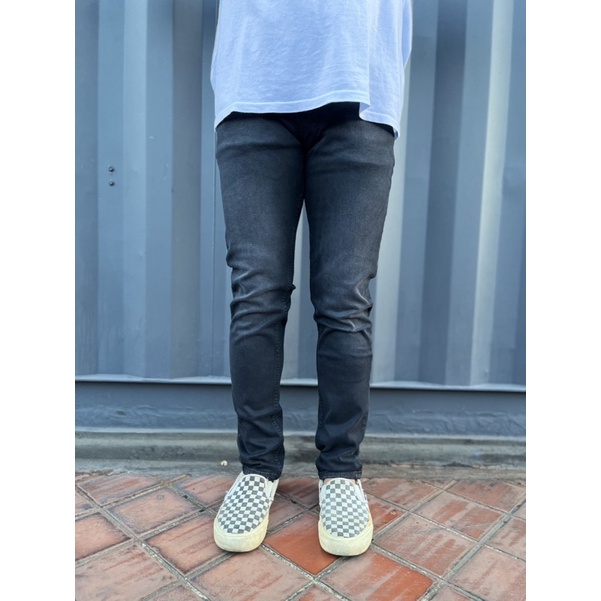 Vintage Grey Washed Jeans