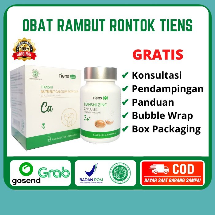 PAKET PRODUK TIENS UNTUK OBAT RAMBUT RONTOK