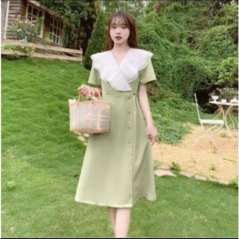 DRESS SLAYER/DRESS MIDI SCUBA/DRESS KOREA STYLE/ KOREAN DRESS/ DRESS WANITA KEKINIAN KOREA DRESS/BAJU KOREA/ PAKAIAN WANITA KOREA/ DRESS KOREA STYLE KEKINIAN/PAKAIAN WANITA KOREA/DRESS KOREAN/ BAJU DRESS KOREA/DRESS WANITA KOREA KEKINIAN