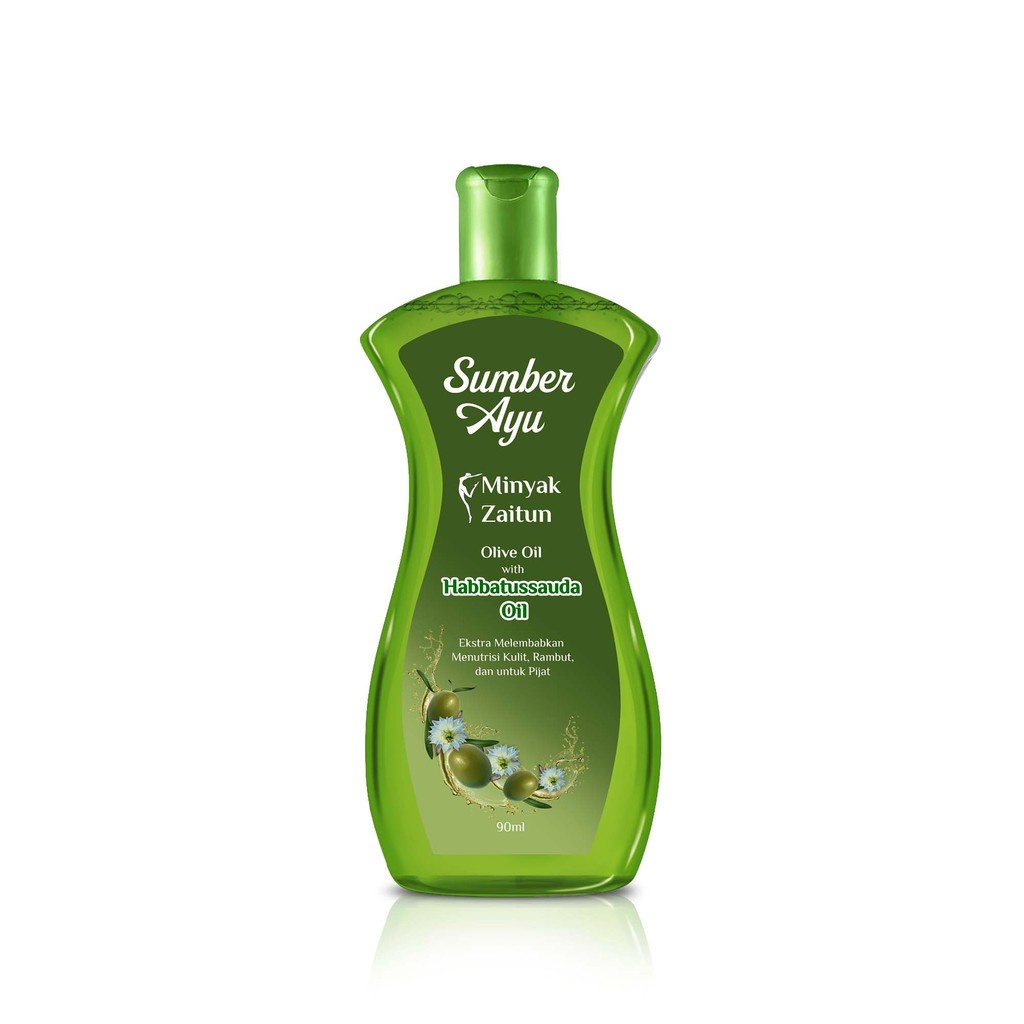 Sumber Ayu Minyak Zaitun Olive Oil with Habbatussauda Oil 90 ml