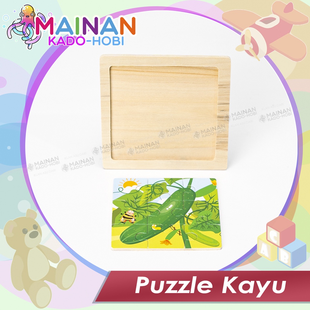 MAINAN KADO HOBI KOLEKSI MINI PUZZLE KARAKTER LUCU ANAK BALITA