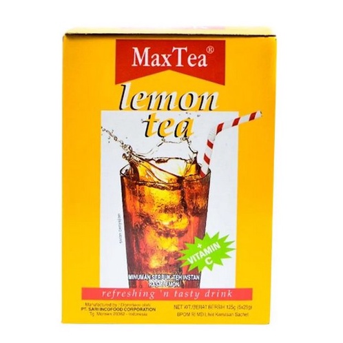 

Jual minuman sachet MAXTEA Lemon Tea 10's@renteng