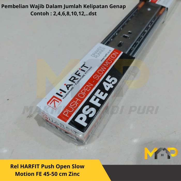 Laci Rel Laci-Rel Double Track Push Open Slow Motion Fe 45-50Cm Zinc Harfit