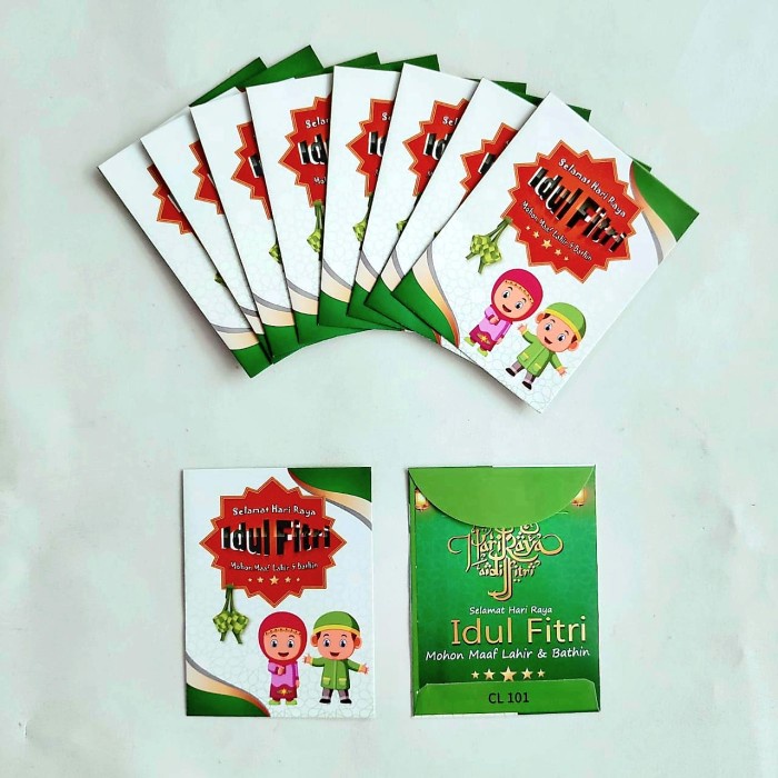 Angpao Idul Fitri isi 10 Angpao Lebaran Anak Kado Hari Raya Ramadhan Ornamen Idul Fitri Grosir Harga Termurah