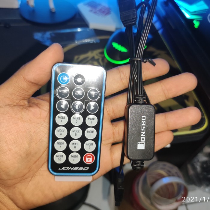 Cooler Jonsbo Controller 5V 3Pin A-Rgb Argb Aura Addressable Universal