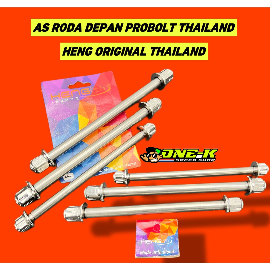 AS RODA DEPAN PROBOLT NEW STAINLESS MATIC HONDA SCOOPY r12 new BEAT VARIO WAVE PCX 150 NEW THAILAND