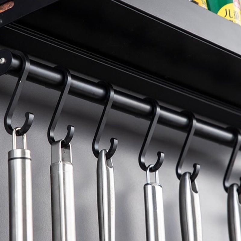 Rak Bumbu Dinding Besi / Tempat Bumbu Gantung Serbaguna