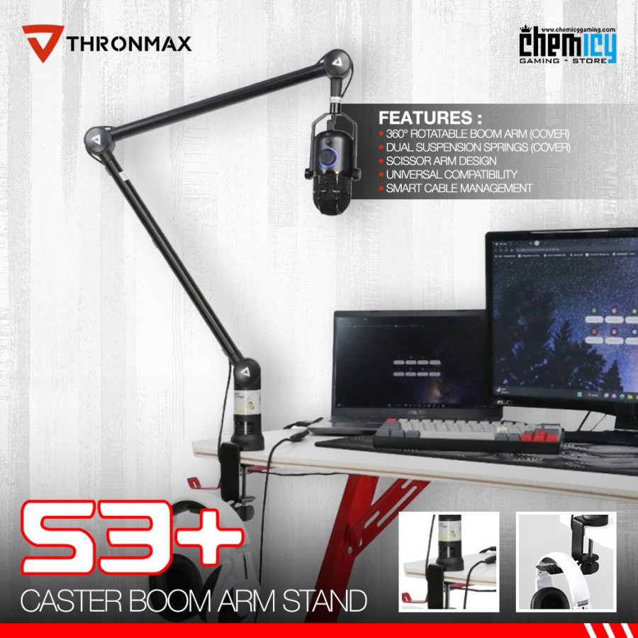 Thronmax Zoom S3+  S3 Plus Microphone Boom Arm Stand