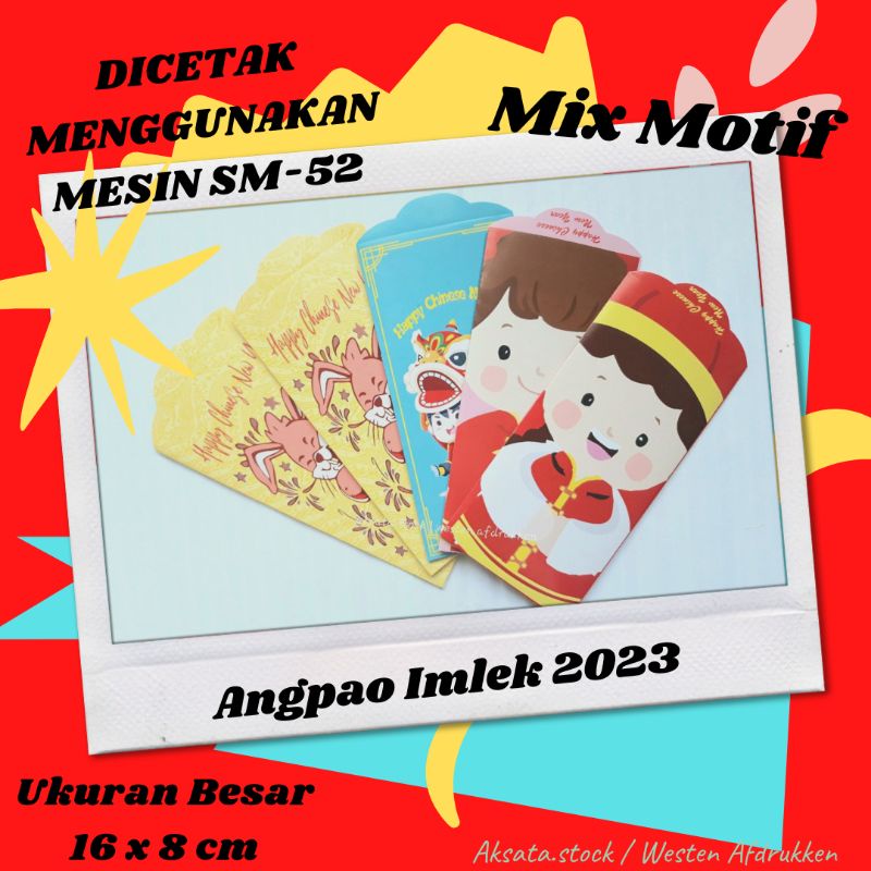 

Amplop Lebaran / Angpao Imlek / Amplop Uang Tahun Baru Chinese New Year Angpao Lebaran