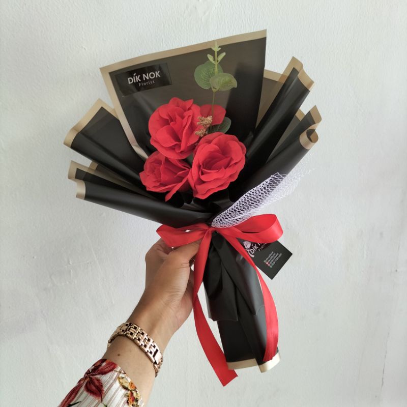 Buket Bunga Artificial Murah Buket Bunga Palsu Buket Bunga Mawar Satuan