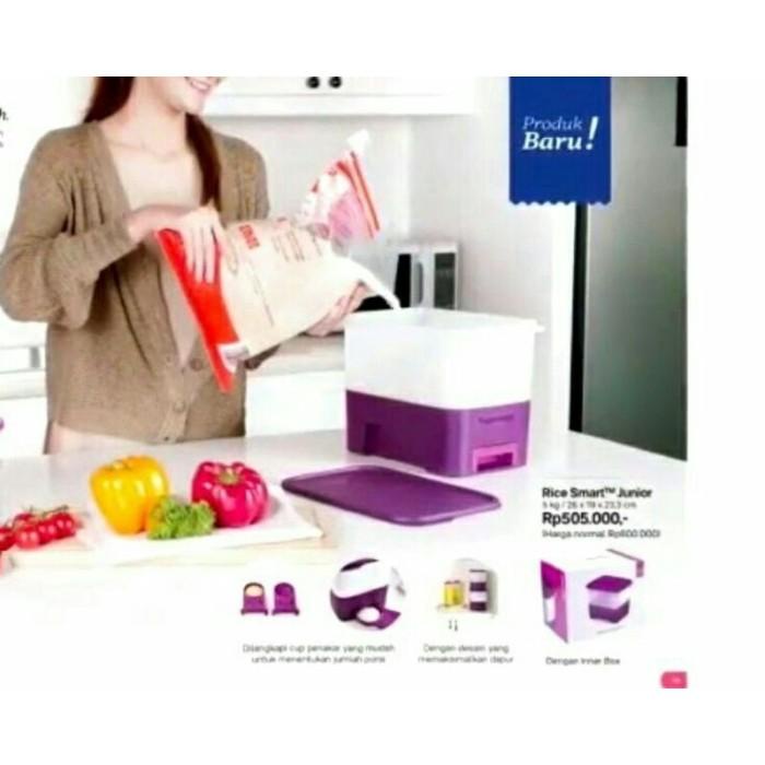 Tupperware Rice Smart Junior 5Kg Tempat Beras