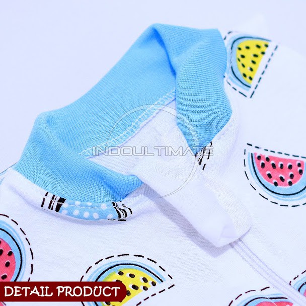 Bedong Instant Single Knit Baby Leon - Bedong Bayi Instan Katun Premium