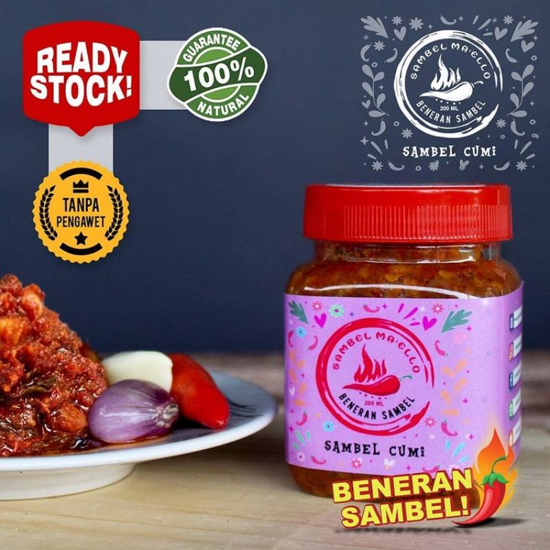 

SAMBEL PEDAS CUMI / SAMBAL PEDAS CUMI / (SIAP MAKAN)