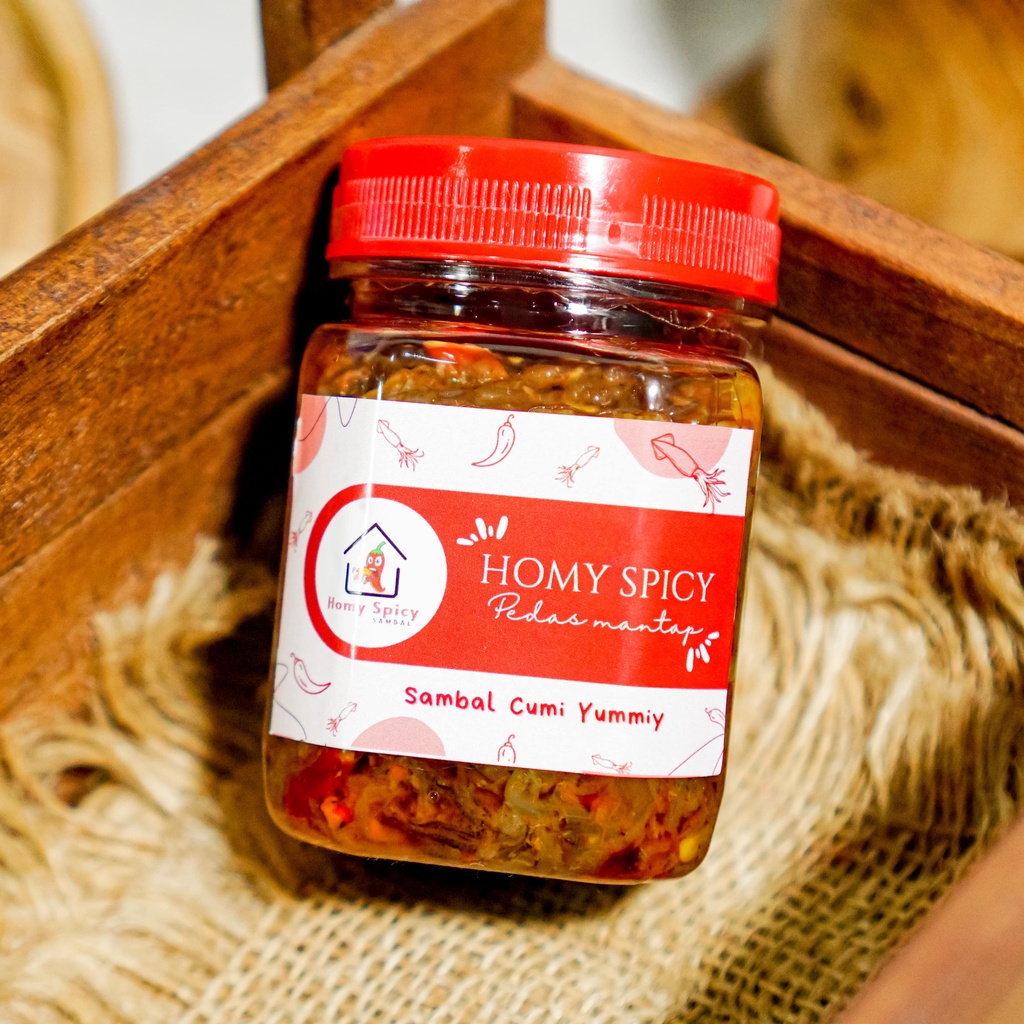 

SAMBAL CUMI YUMMIY-HOMYSPICY