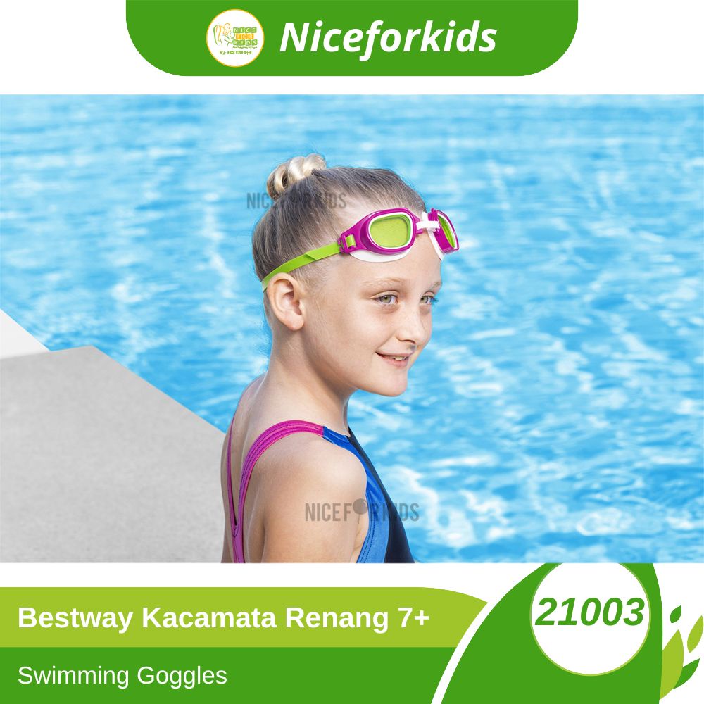 Bestway 21003 Kacamata Renang Anak Usia 7+ / Lil' Champ Goggles Youth 7+