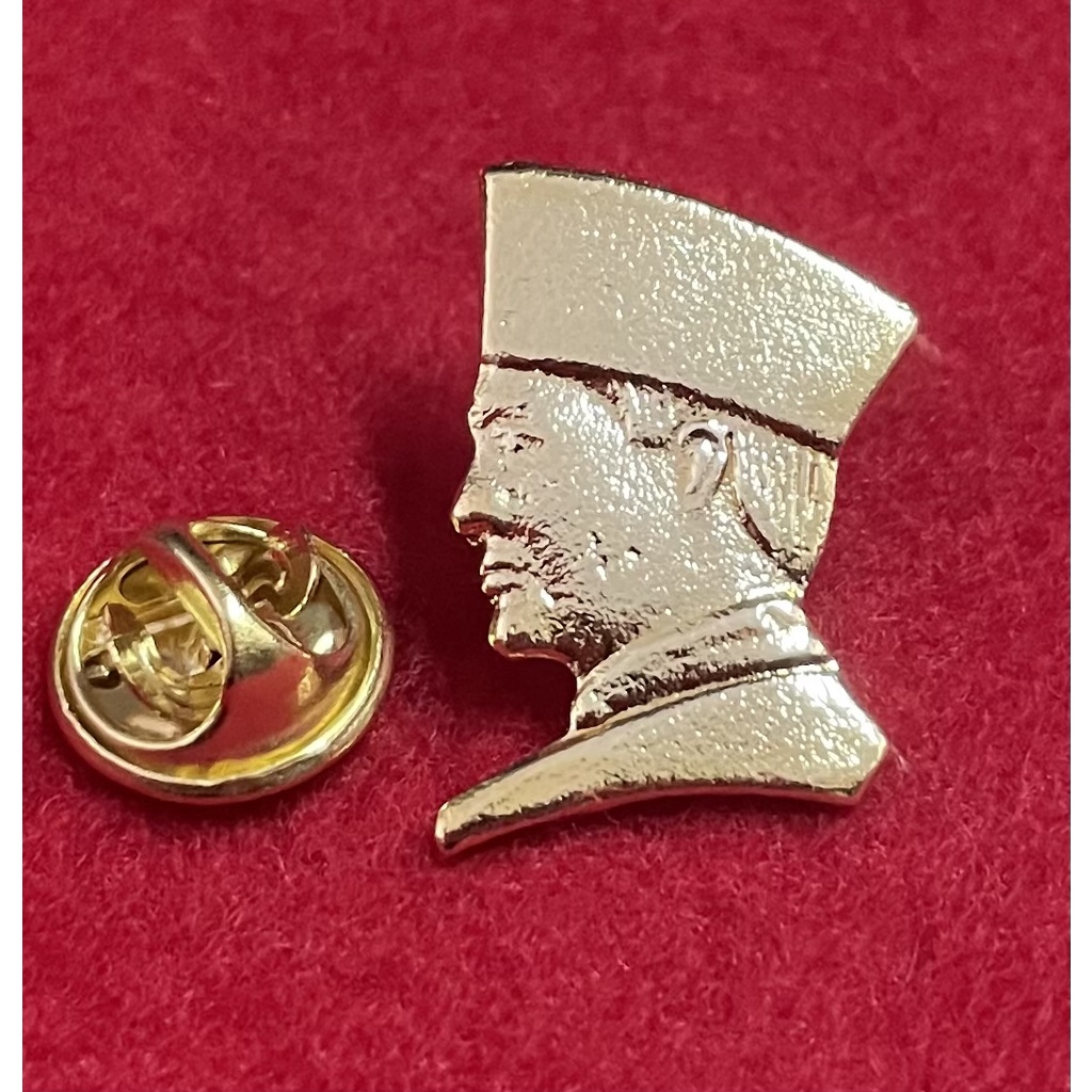 Pin Soekarno - Pin Kerah Soekarno - Lencana Soekarno - Lencana Kerah Pak Soekarno