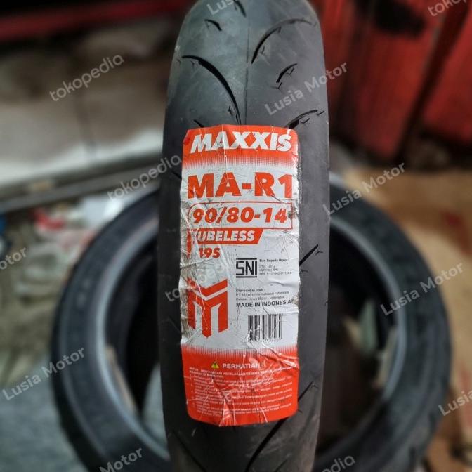 Ban Maxxis MA-R1 90/80-14 - Ban Tubeless Maxxis MAR1