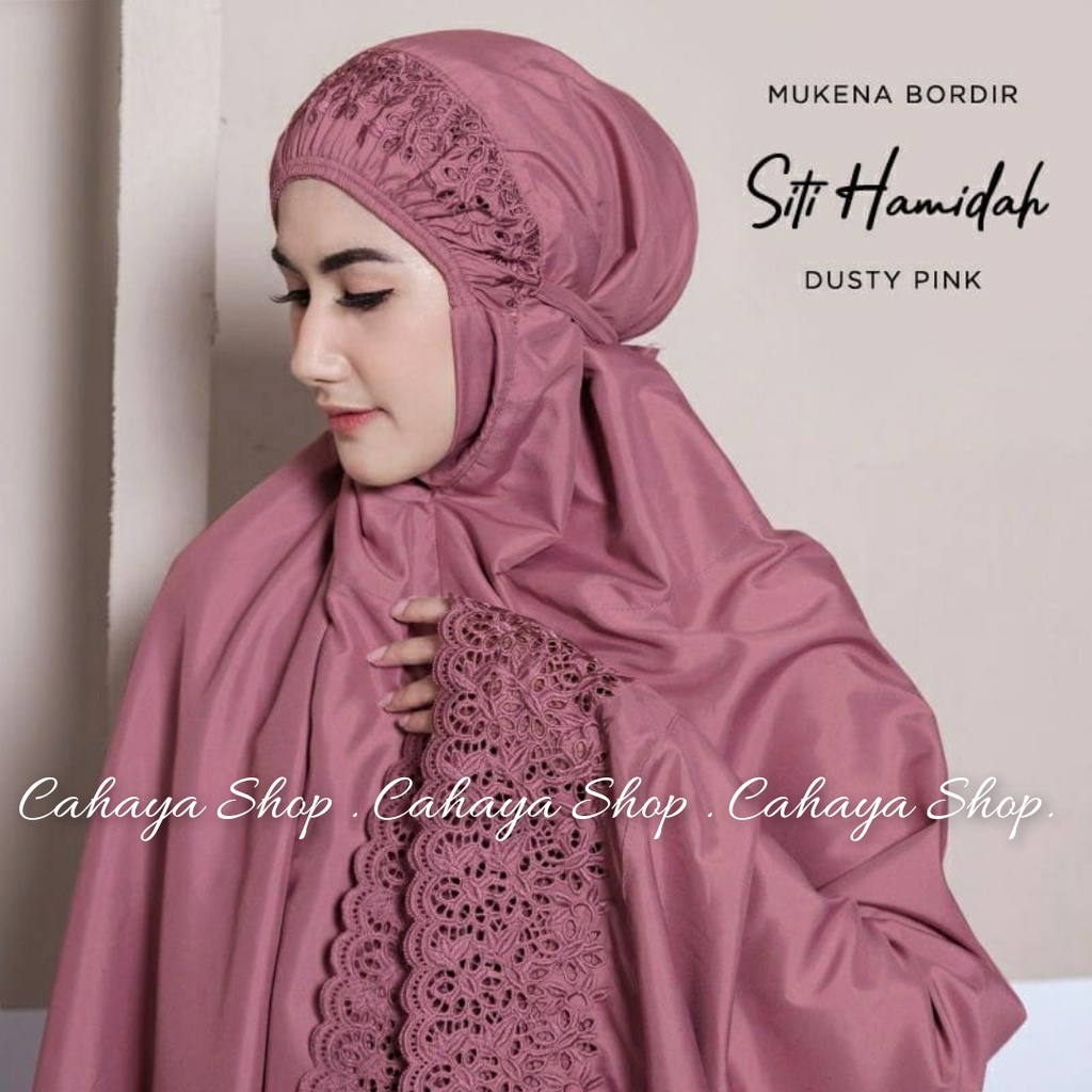 MUKENA DEWASA SITI HAMIDAH BORDIR