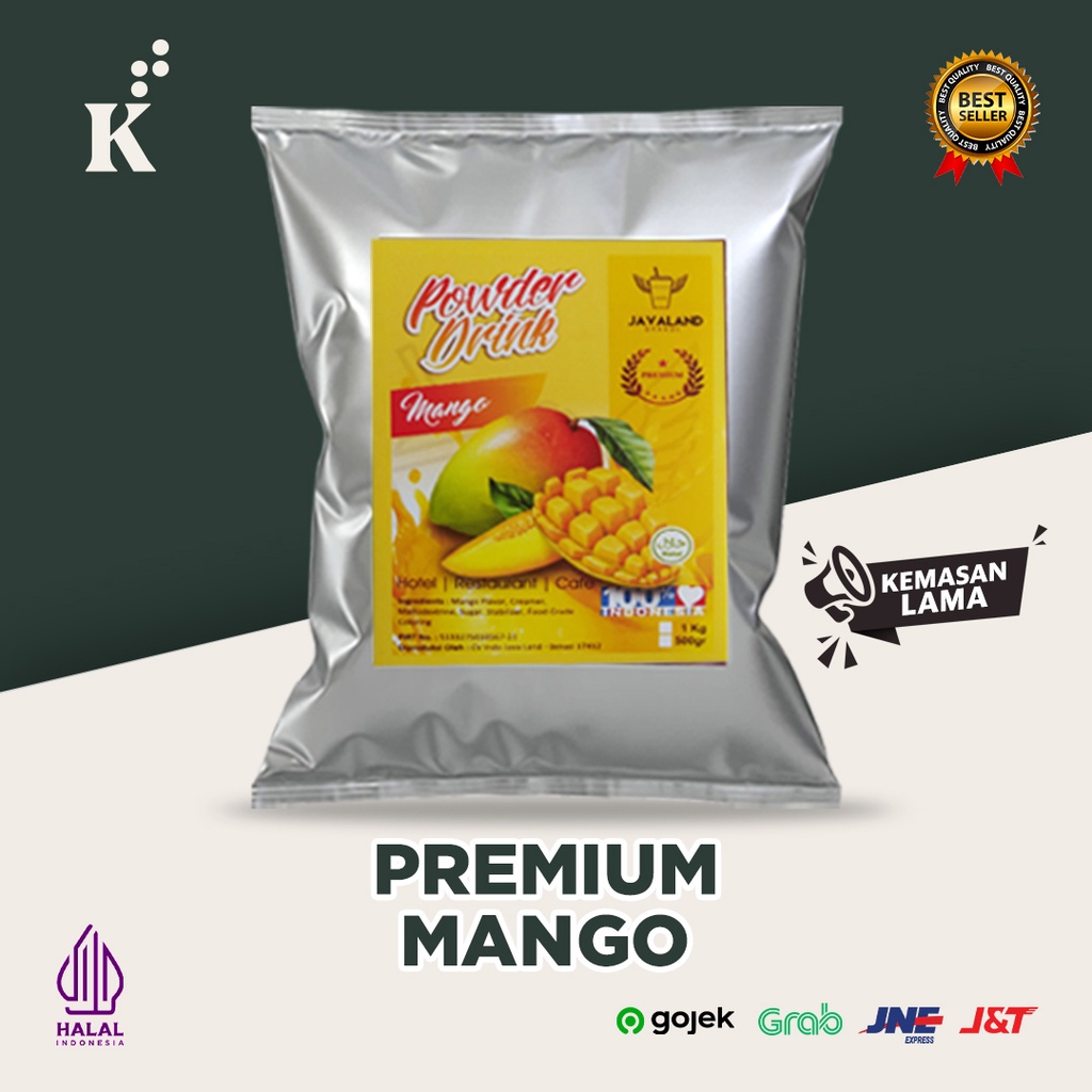 Bubuk Minuman Premium Mango / Mangga Javaland Grande 1kg