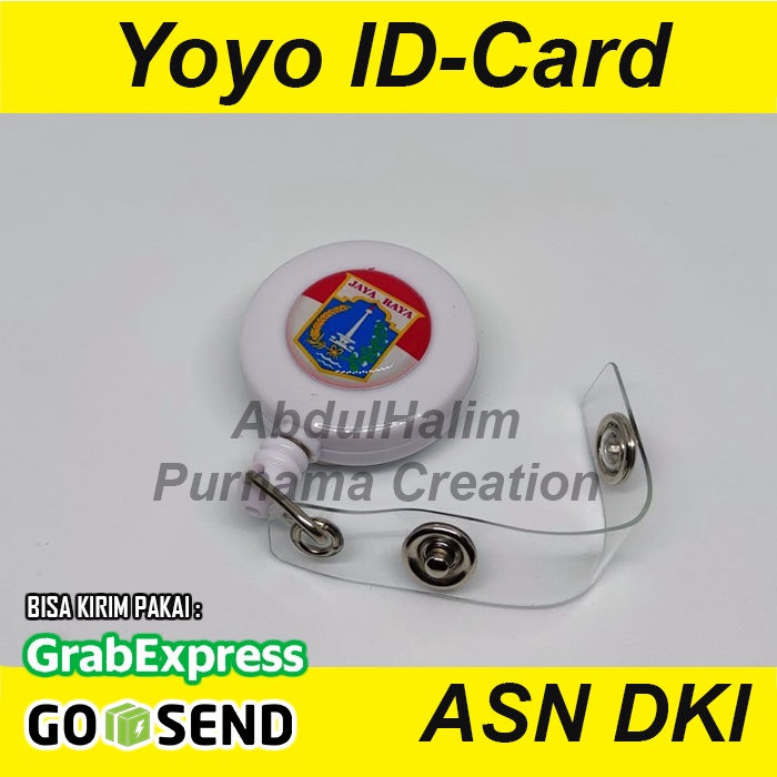 Yoyo IDCARD id card ASN DKI Pemprof Jakarta Putih