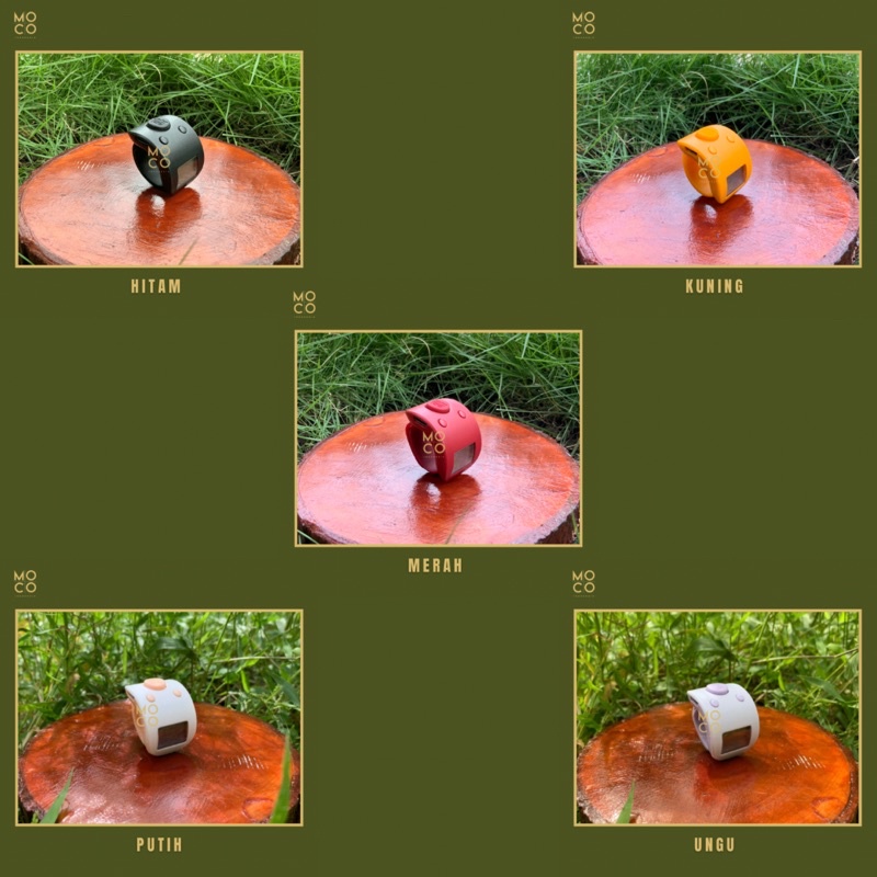 TasbihDigitalLEDRechargeable6Digit9Channel