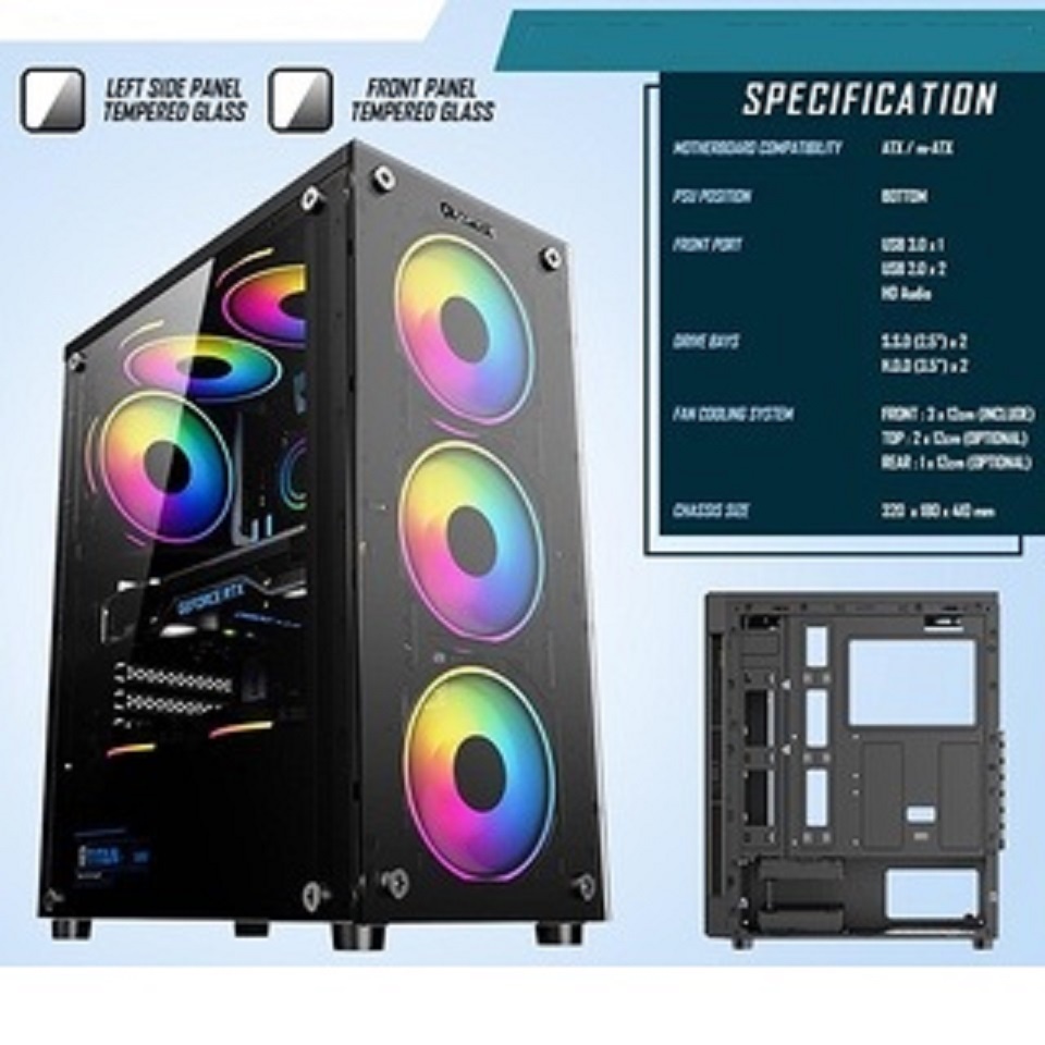 PC Office i7 10700 OB with usb wifi+usb bluetooth