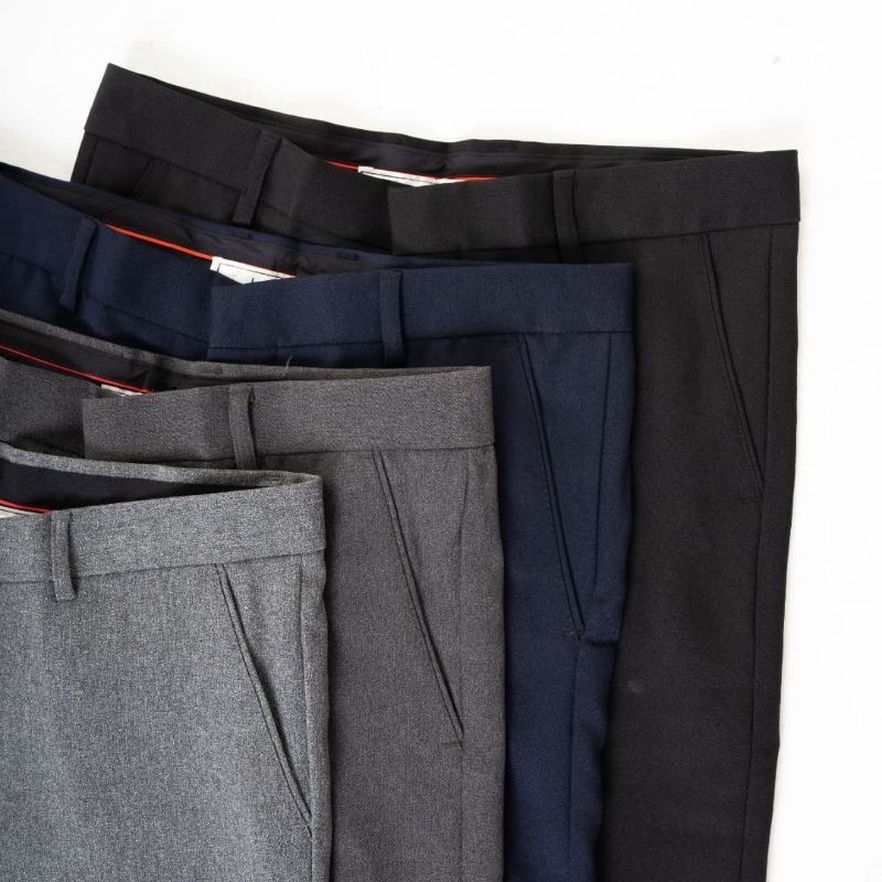 Celana kantor formal pria slimfit bahan dasar kain woll kualitas/Celana formal slimfit panjang pria