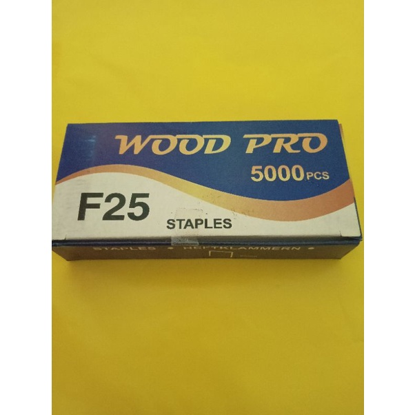 

Staples f25 Wood pro blue / paku tembak angin f25 Wood pro / airnails Wood pro f 25
