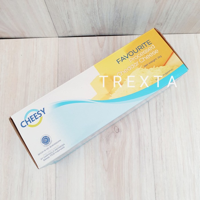 

Cheesy Favourite / Keju Processed Cheddar Cheese Favourite 1,9 KG