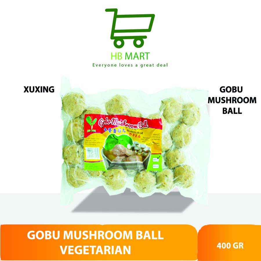 

Bakso Gobu Jamur Vegetarian Xu Xing 400 gr