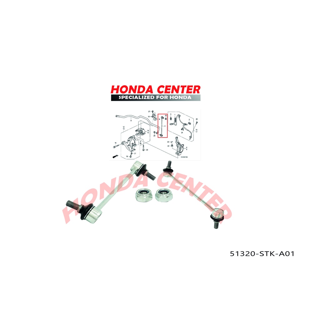 link stabil depan crv RE RM gen3 gen4 2007 2008 2009 2010 2011 2012 2013 2014 2015 2016 2017 51320-STK