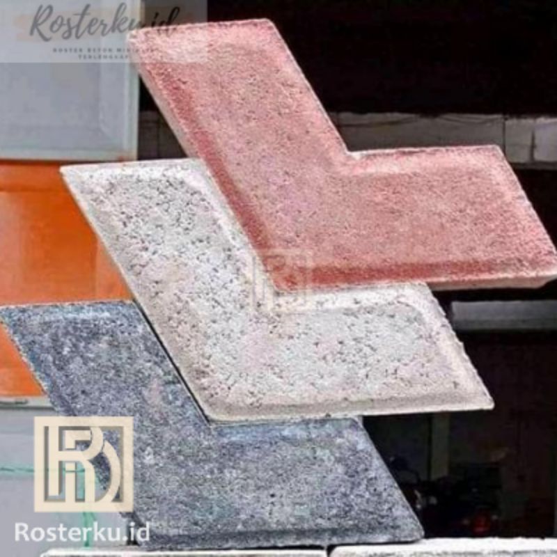 paving block sayap press hidrolik k-300 (axesoris taman)