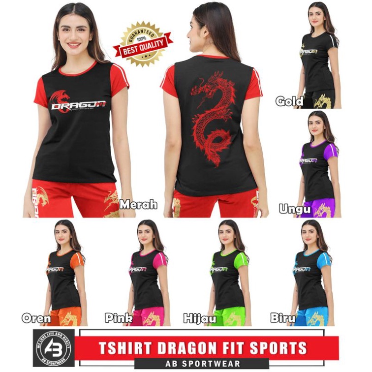 AB Sportwear Original - Tshirt Dragon Fit Sport