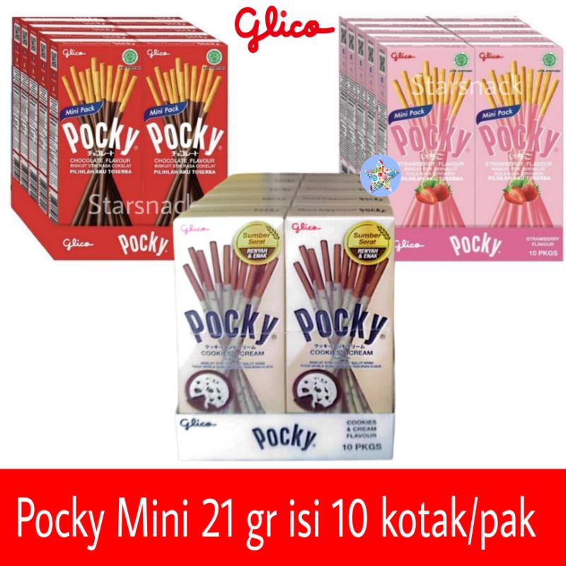 

Glico Pocky Mini 21gr isi 10 pc/pak