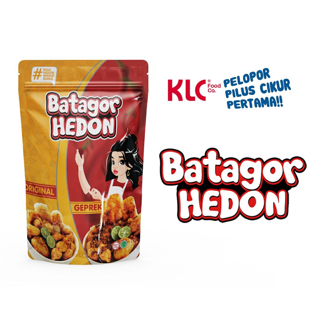 

Batagor Hedon Original dan Batagor Hedon Geprek KLC Food Co.