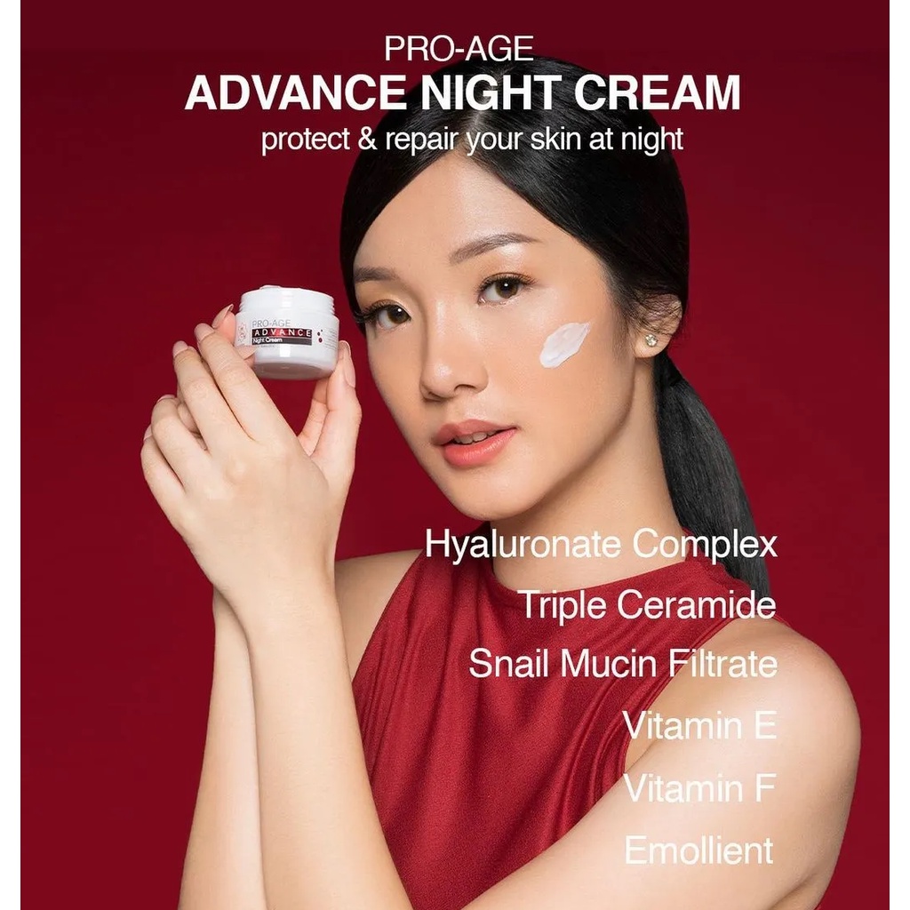 VIVA Pro - Age Advance Night Cream Krim Malam - 25gr