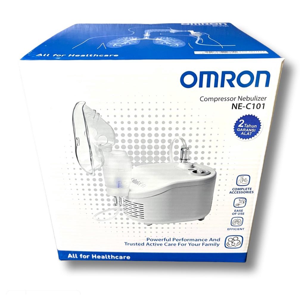 NEBULIZER OMRON NE-C101 / ALAT UAP ALAT INHALASI NEBULIZER OMRON NE-C101