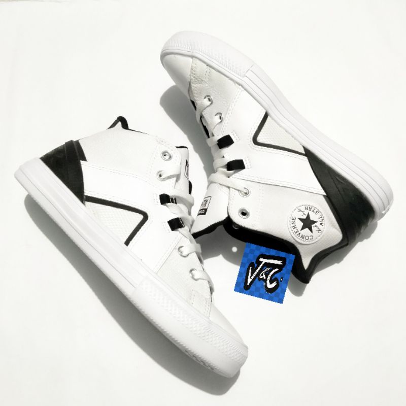 Converse Chuck Taylor All Star Flux Ultra Leather Mesh Elastic White