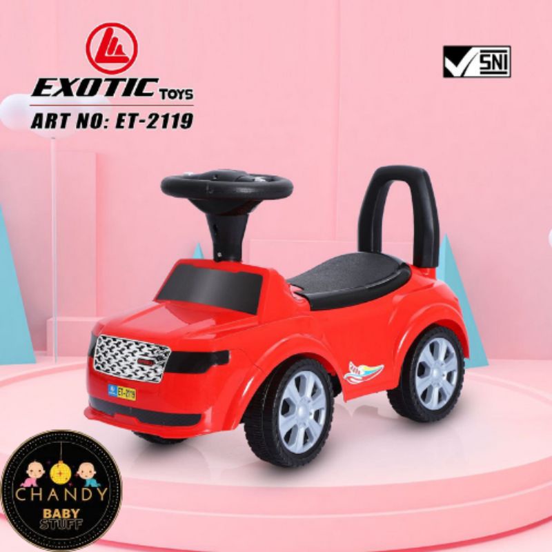 MAINAN ANAK MOBIL MOBILAN BISA DINAIKI RIDE ON ET-2119 EXOTIC