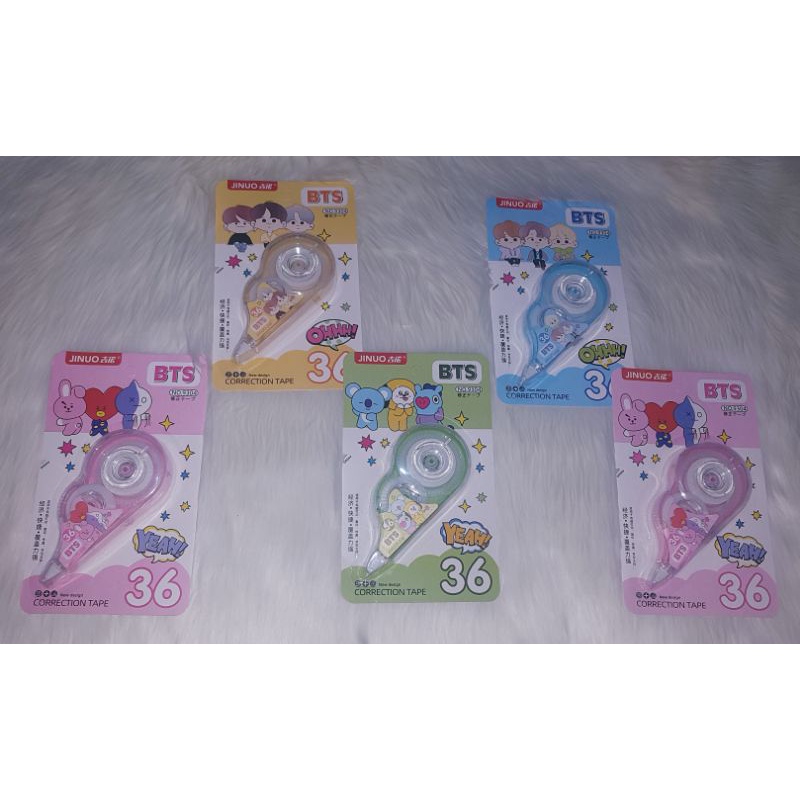 

Correction tape karakter BT21 BTS