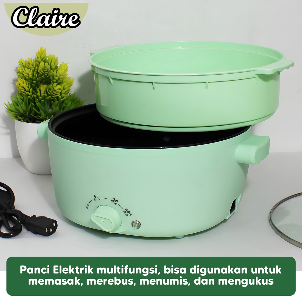 Panci Elektrik Multifungsi 2 Tingkat / Electric Cooking