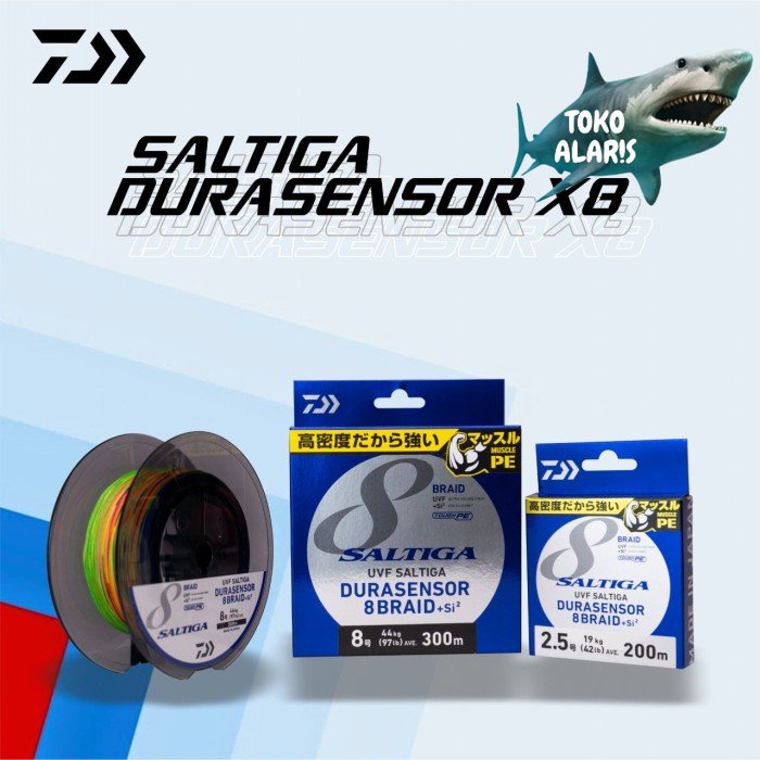 PE DAIWA UVF SALTIGA DURASENSOR - 300M, 0.6
