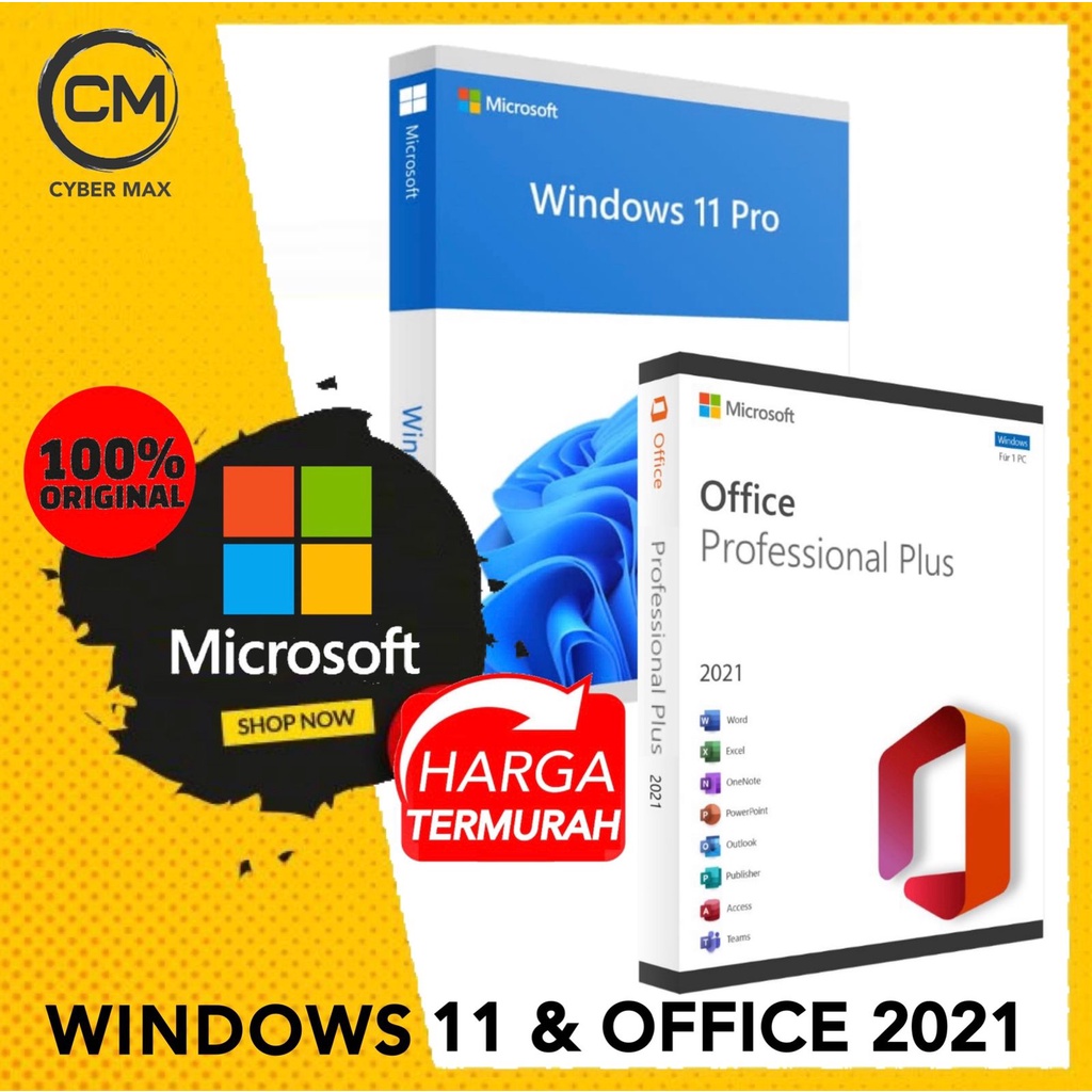 Windows 11 10 7 Professional Home Ultimate | Office Pro Plus 2021 2019 2016 365 Product Key Lisensi 